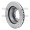 Dynamic Friction Co Brake Rotor Drilled And Slotted Silver, 631-40102R 631-40102R - alternate 3